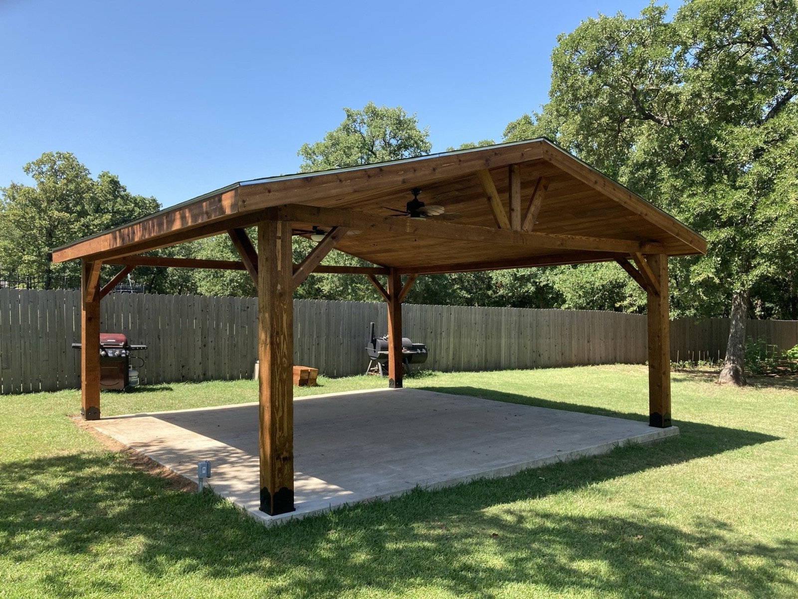 Freestanding pavilion in DFW